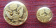 2 BOUTONS ETATS UNIS..Officiers Supérieurs - Buttons