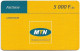 Cameroon - MTN - MTN The Better Connection, Airtime - GSM Refill 5.000FCFA, Used - Kamerun