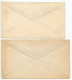 Canada 1880's 2 Different Mint Postal Envelopes - 3c. Queen Victoria, Unitrade U6 & U6b - 1860-1899 Règne De Victoria