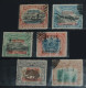 NORTH BORNEO 1901-2, Animals, Ship, Lnadscape, Overprint, Mi #103-4, 106, 109-10, Used - Bornéo Du Nord (...-1963)