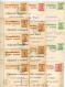 Thailand 1970's 13 Used Postal Cards - 25s. King Bhumibol Adulyadej (3 Types) - Thailand