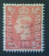 Great Britain, Scott #280, Used(o), 1951 Definitive Issue, King George VI, ½d Inverted Watermark, Light Orange - Usados
