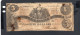 USA - Billet  5 Dollar États Confédérés 1861 B/VG P.019 - Confederate Currency (1861-1864)