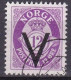 NO037E – NORVEGE - NORWAY – 1941 – VICTORY OVERPRINT ISSUE Without WM – SG # 360 USED 23,60 € - Gebraucht