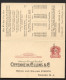 UY9-5 Postal Card With Reply CINCINNATI Newark NJ 1922 Cat.$15.00 - 1901-20