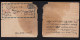 Japan 4 Faltbriefe 1 SN, Ca 1872 Mit Mängel S. Scan #J773 - Covers & Documents