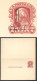 UY9-6 Postal Card With Reply CLEVELAND Mint Vf 1920 Cat.$25.00 - 1901-20