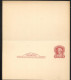 UY9-6a Postal Card With Reply CLEVELAND REPLY CARD NO OVERPRINT Mint Vf 1920 Cat.$85.00 - 1901-20