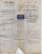 VP22.907 - 1879 - Bordereau - Société Lyonnaise De Dépôts Et De Comptes Courants à LYON Pour SAINT JEAN DE BOURNAY - Bank En Verzekering