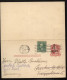 UY9-11 Postal Card With Reply PHILADELPHIA Chillicothe OH To GERMANY 1923 FORWARDED - 1901-20