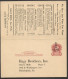 UY9-11 Postal Card With Reply PHILADELPHIA Used To Bedford IN 1921 Cat.$14.00 - 1901-20