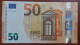 50 EURO S052D2 Italy Serie SL Ch 16 Lagarde Perfect UNC - 50 Euro