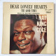 Disque Vinyle 45T NAT KING COLE DEAR LONELY HEART COLUMBIA EAP 1 20449 - Jazz