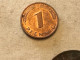 Münze Münzen Umlaufmünze Deutschland BRD 1 Pfennig 1994Münzzeichen J - 1 Pfennig