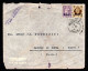 1947 E.A.F. SOMALIA OCCUP. BRIT. BUSTA VIAGGIATA PER L'ITALIA, PADOVA - Somalie