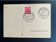 GERMANY 1947 POSTCARD HAMBURG BLANKENSEE 26-10-1947 DUITSLAND DEUTSCHLAND SST - Postal  Stationery