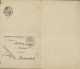 Luxembourg - Luxemburg - AVERTISSEMENT, MAÎTRE DELVAUX , NOTAIRE WEISWAMPACH 1908 - Luxembourg