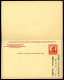 UY12 Sep.3 Postal Card With Reply Mint Vf 1926 Cat.$12.00 - 1921-40