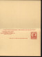 UY12 Sep.4 Postal Card With Reply Mint Vf 1926 PLATE VARIETY Cat.$12.00+ - 1921-40