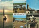 LUST AM SEE, BURGENLAND, MULTIPLE VIEWS, BOATS, BEACH, UMBRELLA, ARCHITECTURE, PORT, STORK, GERMANY, POSTCARD - Burgenland