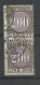 Italie  Fiscal   Change Commercial  2 Lires En  Paire    Oblitérés     B/TB    Voir Scans  Soldé ! ! ! - Revenue Stamps