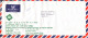 India Air Mail Cover With Meter Cancel Bombay 19-12-1994 (on The Backside Of The Cover) Sent To Denmark - Luchtpost