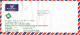 India Air Mail Cover With Meter Cancel Bombay 19-12-1994 (on The Backside Of The Cover) Sent To Denmark - Airmail