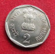 India 2 Rupees 1990 C KM# 121.2 Large Date; SECURITY Edge *VT Calcutta Mint Inde Indien Indies Indie Roupies - Inde