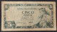 España – Billete Banknote De 5 Pesetas – 1954 - 5 Pesetas