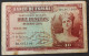 España – Billete Banknote De 10 Pesetas – 1935 - 10 Pesetas