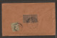 India 1937 K G V Th Stamps On Cover From Tamil Nadu To Malaya With Malayan Postal Union Postage Due Stamp On Cover (a170 - Covers