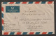 India 1956 Bullock Stamp On Cover From Tamil Nadu Burma Via Airmail (a164 - Enveloppes