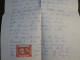 DG15 HONG KONG   BELLE . AIR LETTER   1951  AANN ARBOR   USA  +STAMPS OF EGYPT+  +AFF.  INTERESSANT+++ - Covers & Documents