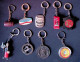 Porte Clefs, Clés, Porto Barros, Caprice Des Dieux, Kronenbourg 1984........, LOT DE 9 PORTE CLES Frais Fr 4.95 E - Key-rings