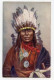 Amérique.le Guerrier Indien.chief  Iron Owl - Amerika