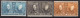Timbre - 1925 - Belgique - COB 226/29**+232**MNH - Série Dite" 75è Anniversaire" - Cote 95 - Unused Stamps