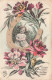 ENFANTS - L'enfant Sourit - La Fleur Caresse - Carte Postale Ancienne - Altri & Non Classificati