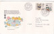 BIENNALE D'ILLUSTRATIONS DE BRATISLAVA 1980 COVERS   FDC 2X CIRCULATED  Tchécoslovaquie - Brieven En Documenten