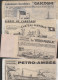 Lot De 10 Coupures De Presse Montrant Des Bateaux Dessinés   (PPP46052) - Other & Unclassified