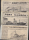 Lot De 10 Coupures De Presse Montrant Des Bateaux Dessinés   (PPP46053) - Andere & Zonder Classificatie