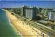 FORT LAUDERDALE BEACH, FLORIDA, ARCHITECTURE, POOL, CARS, UNITED STATES, POSTCARD - Fort Lauderdale