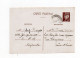 !!! ENTIER POSTAL PETAIN A 80 CT OBLITERE COTE DES SOMALIS - DJIBOUTI DE 1942 POUR LA FRANCE - Storia Postale