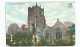 Postcard Shropshire Oswestry Parish Church Posted 1905 Interesting Postmarks - Shropshire