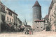 Romont Intérieur De La Ville Animée 1906 - Romont