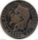 *france 10 Centiemes 1862 A     Km 798.1 Fr+ - 10 Centimes