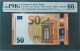 50 EURO SPAIN 2017 LAGARDE V022A1 VC SC FDS UNC. PERFECT PMG 66 EPQ - 50 Euro