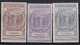 Italy   .  Y&T   .     140/142 (2 Scans)     .    *  VLH       .  Mint Very Light Hinged - Mint/hinged