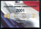 RC 26877 FRANCE 2001 LES DERNIERES MONNAIES COURANTES EN FRANC EN COFFRET SOUS BLISTER - BU, BE & Coffrets