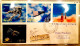 Delcampe - BHUTAN 1970 COLLECTION Of 3d SPACE Official Brochure+2 Set FDC'S+3 SS+3 SS FDC'S+6 Official FDC'S+registered Cover Germa - Collections