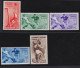 Italy   .  Y&T   .     339/343  (2 Scans)       .    *          .    Mint-hinged - Ungebraucht